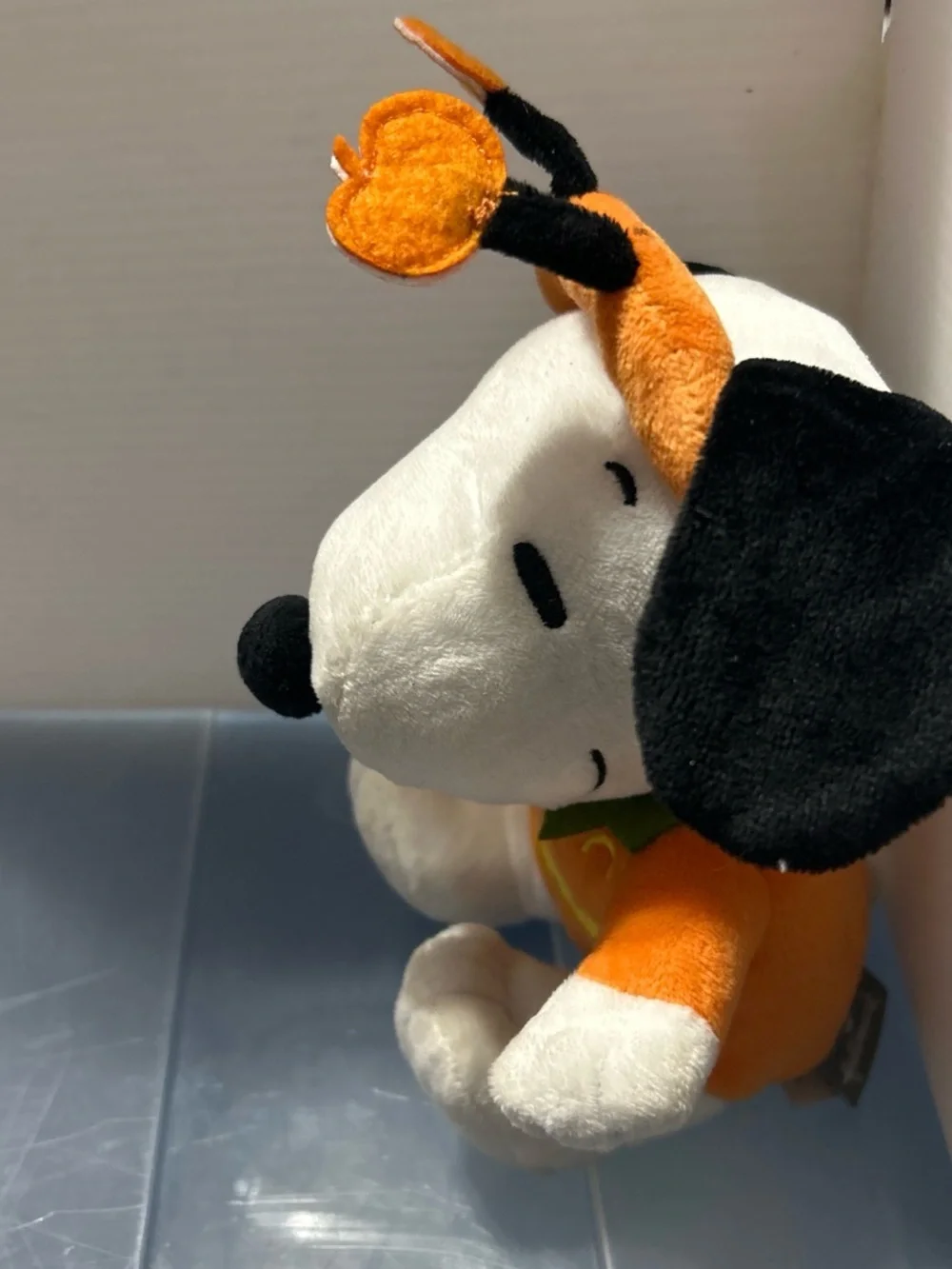 Hallmark Snoopy Plush in Orange Halloween Outfit